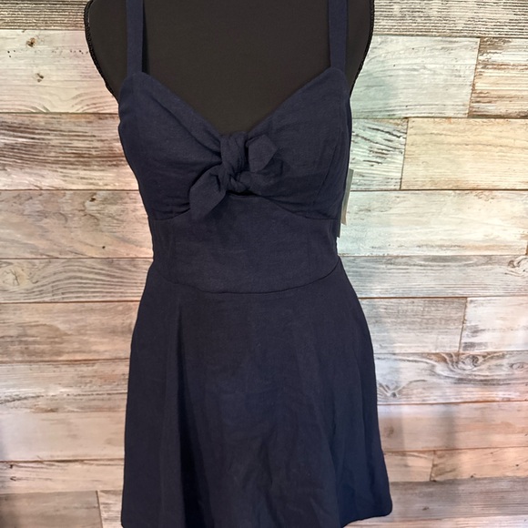 NWT Speechless Navy Mini Dress - Picture 1 of 4